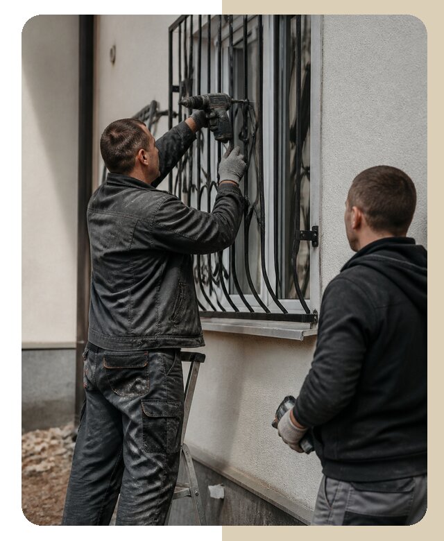 Установка наружных решеток в Симферополе от 5090 р. | Дверной